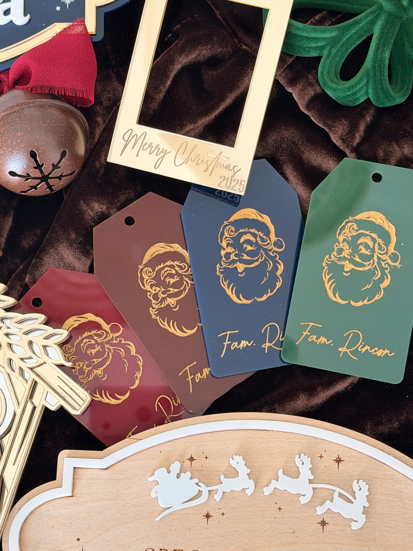 Santa's special delivery tag
