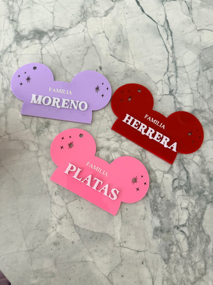 Disney stroller tags