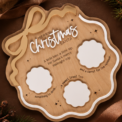 Santa's Midnight Treat tray