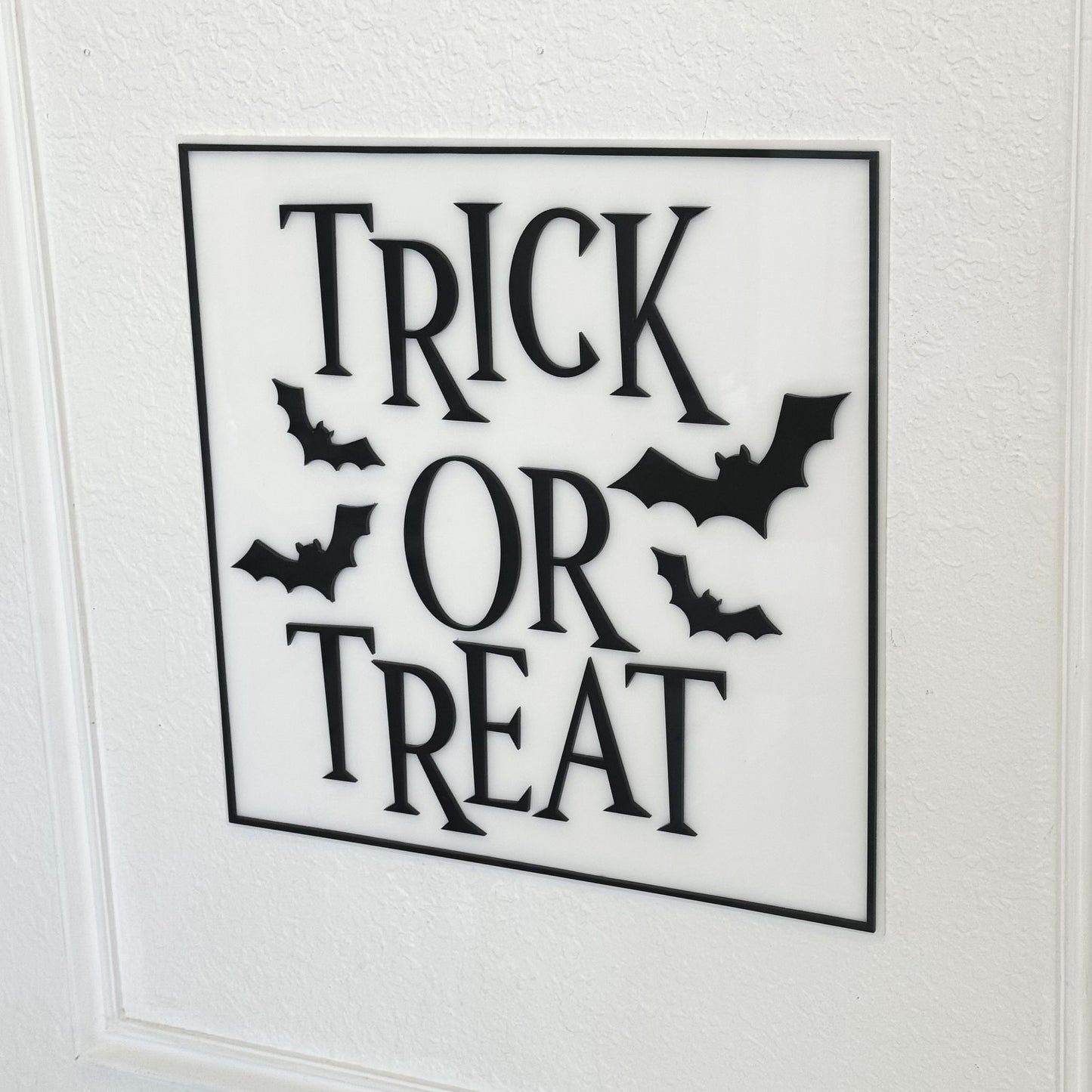 Trick or Treat sign for Halloween decor