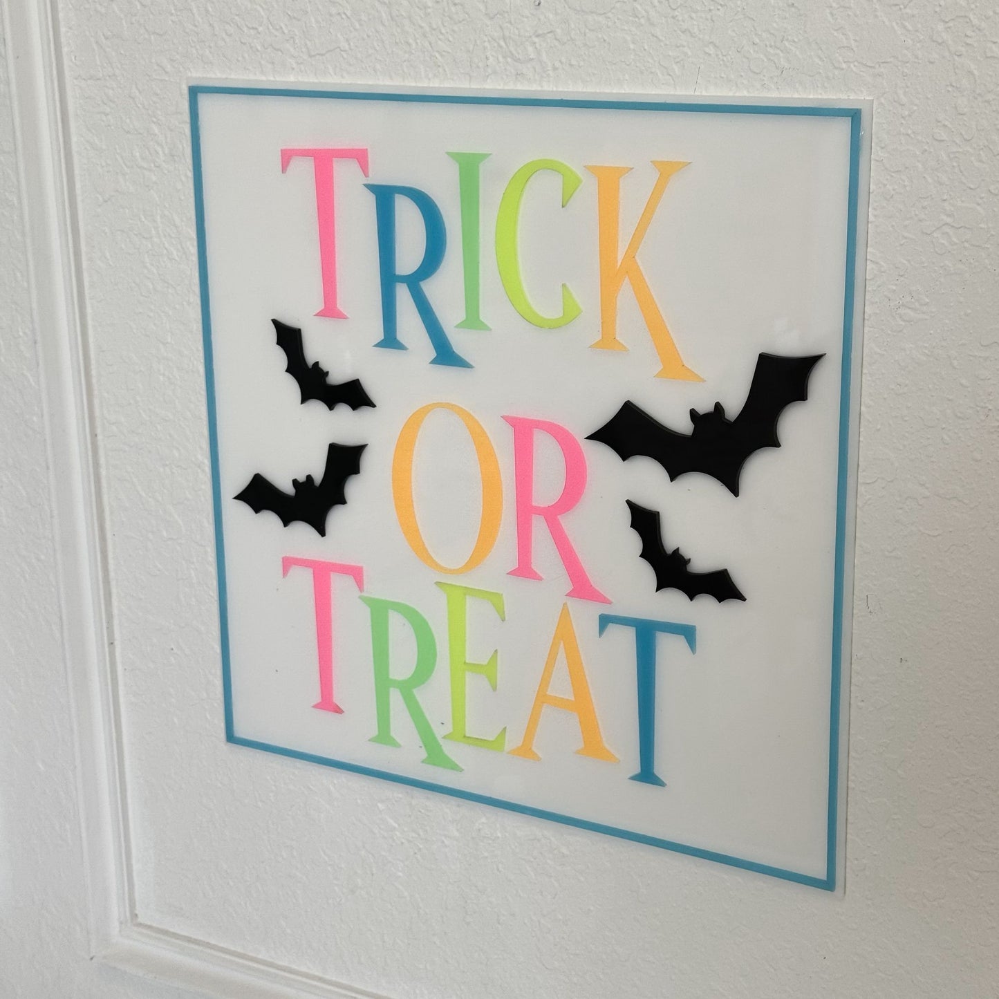 Trick or Treat sign for Halloween decor