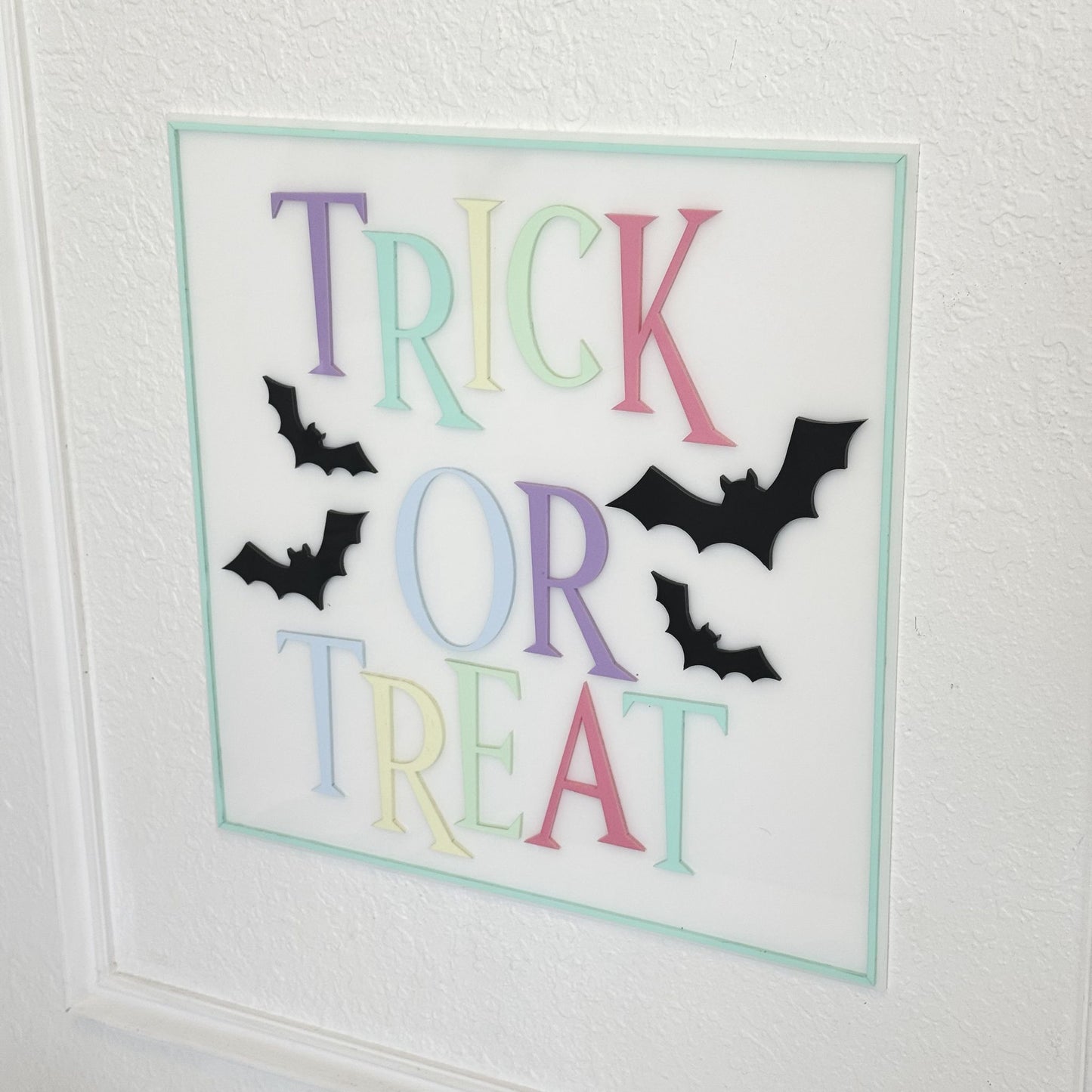 Trick or Treat sign for Halloween decor