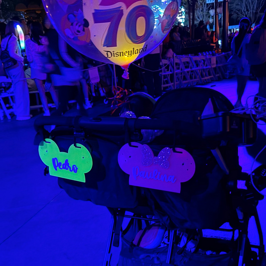 Disney stroller tags