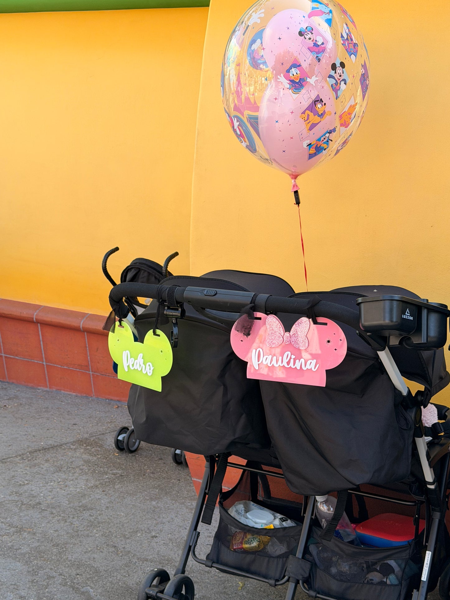 Disney stroller tags