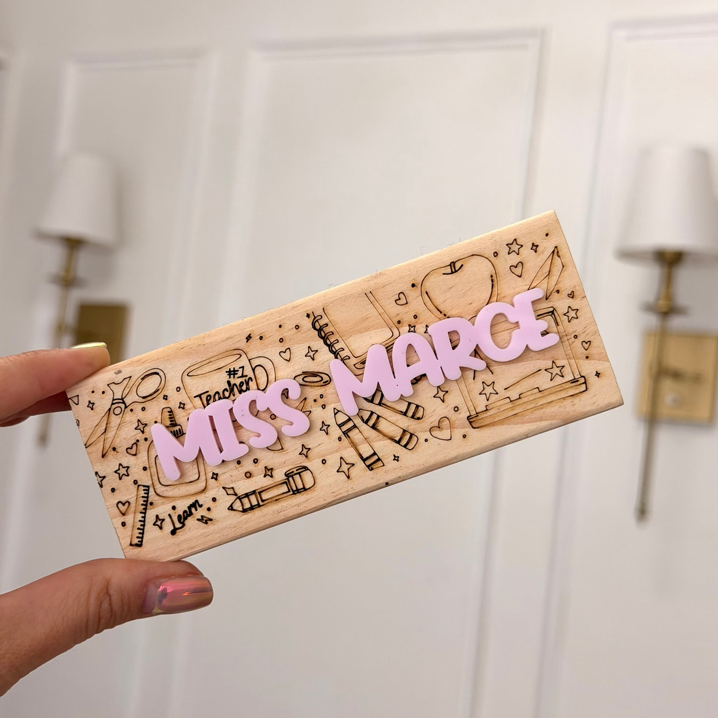 TEACHER BOARD ERASER - BACK TO SCHOOL
