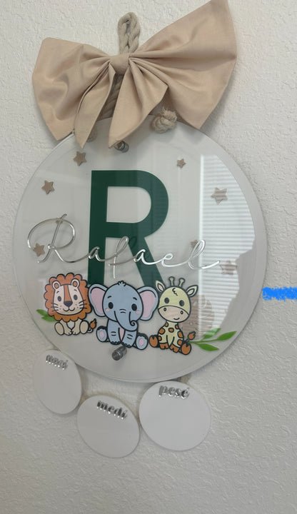 Rafael - Maternity door sign