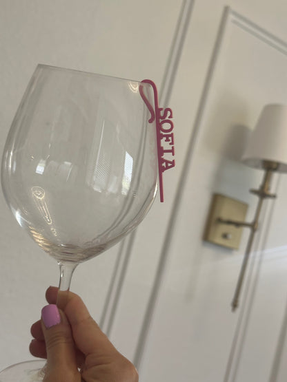 Wine Glass Tags