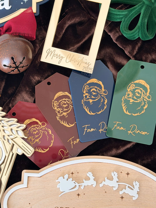 Santa's special delivery tag