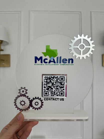 CUSTOM BUSINESS QR SIGNS