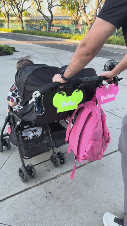 Disney stroller tags