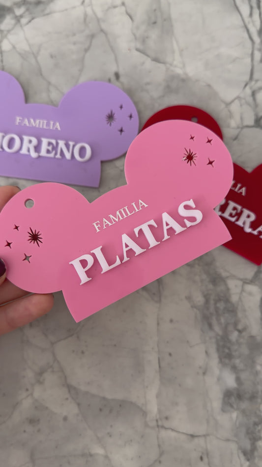 Disney stroller tags